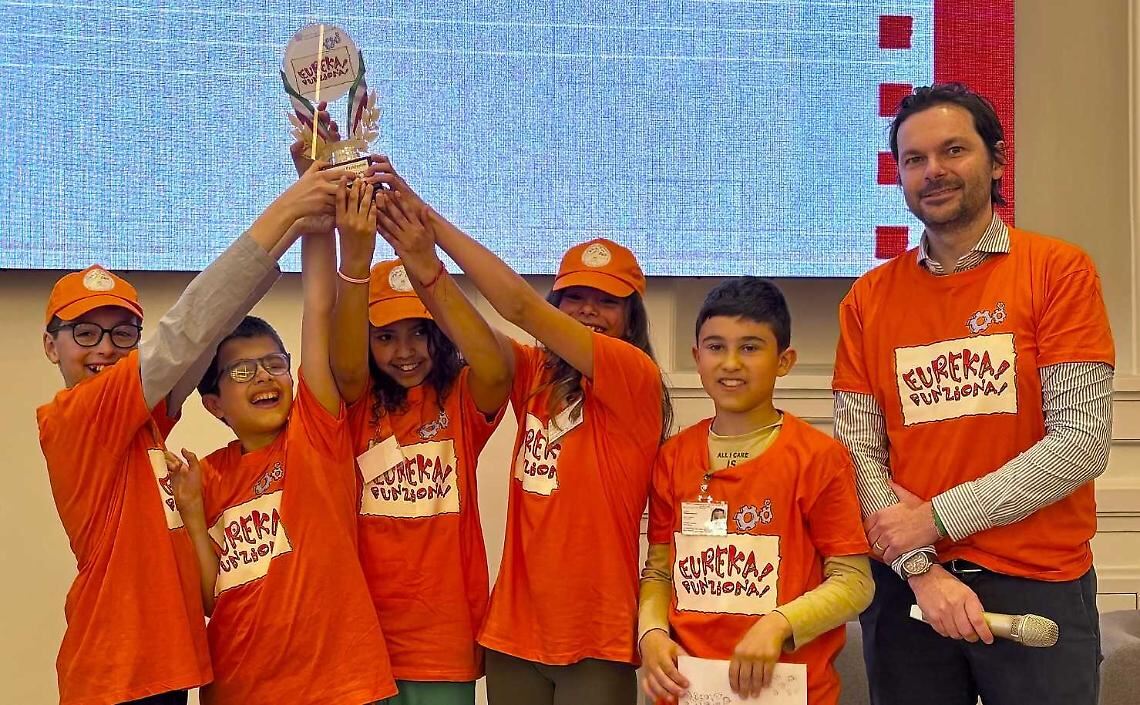 i baby inventori di Vicoforte trionfano a “Eureka! Funziona!”